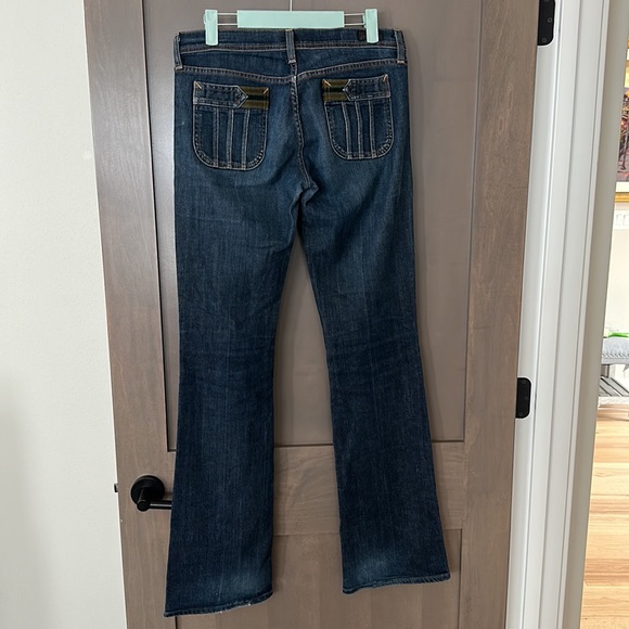 Citizens Of Humanity Women’s Low Rise Stretch Bootcut Jeans Size 29 - Picture 12 of 15